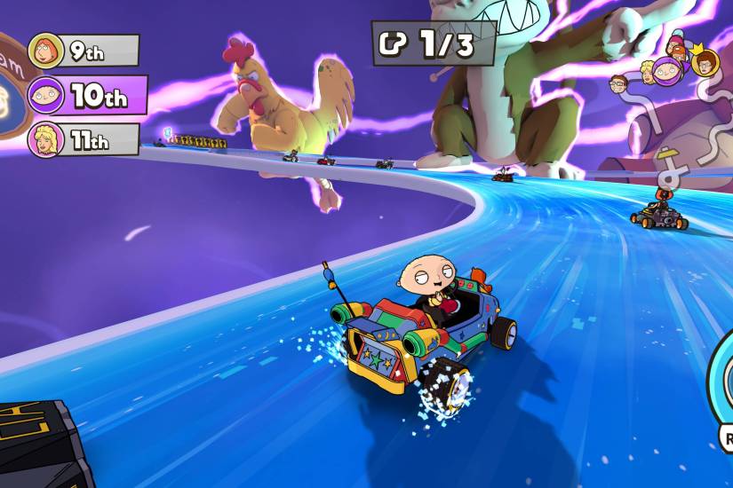 Family Guy meets Mario Kart in Apple Arcade’s new racing game￼