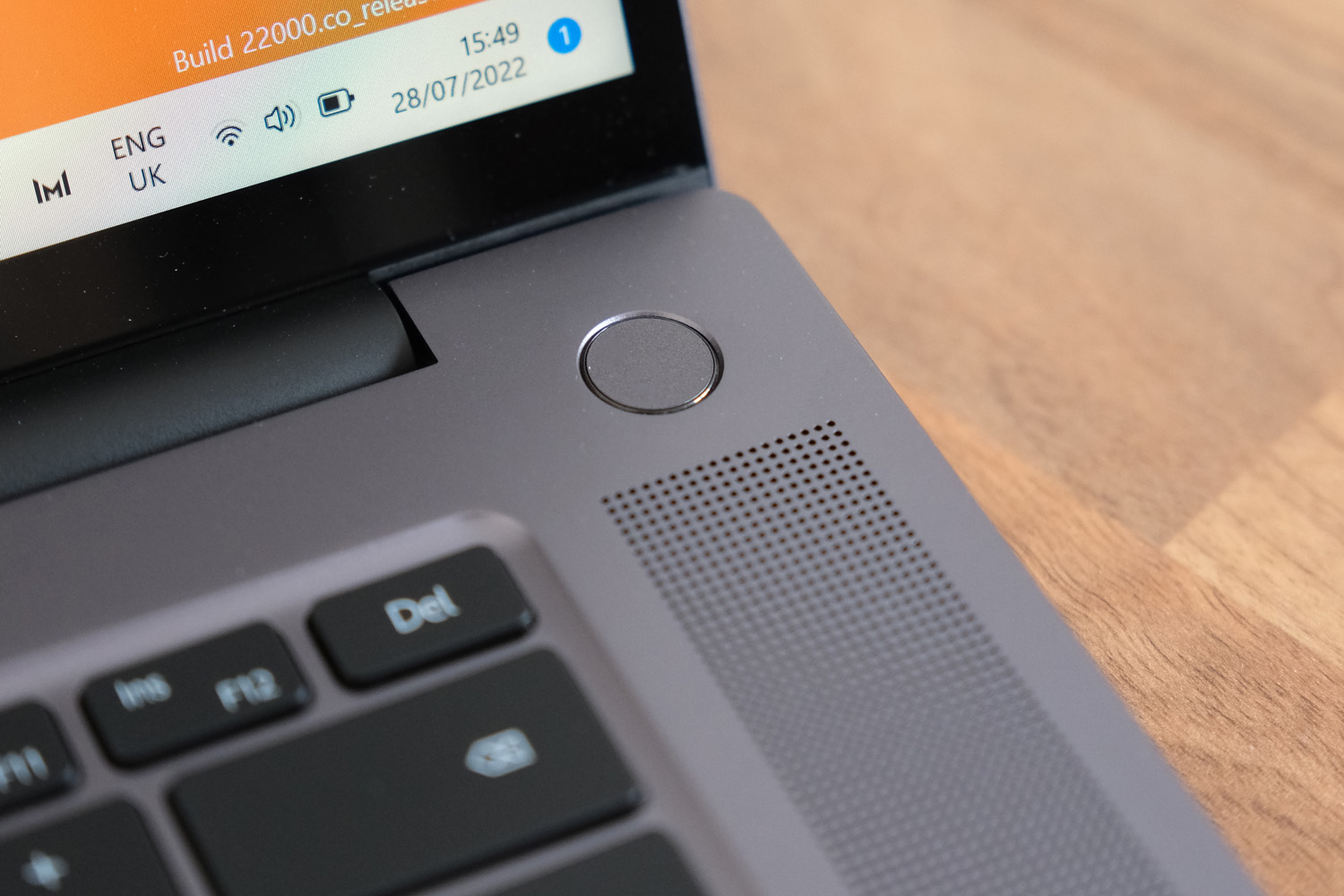 Huawei MateBook 16S fingerprint power button