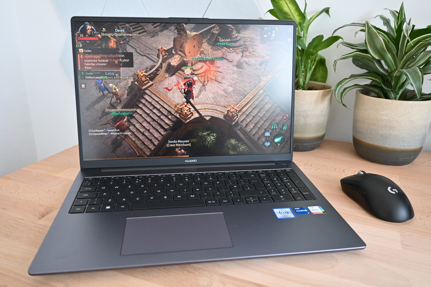 Huawei MateBook D 16 laptop hands-on review Stuff - gaming
