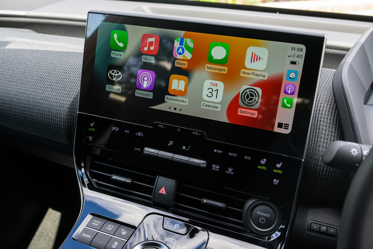Stuff Toyota bZ4X review Apple CarPlay