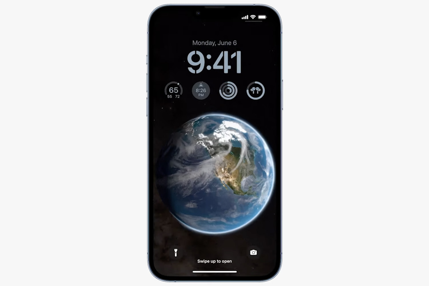Stuff WWDC 2022 iOS 16 lockscreen earth widgets