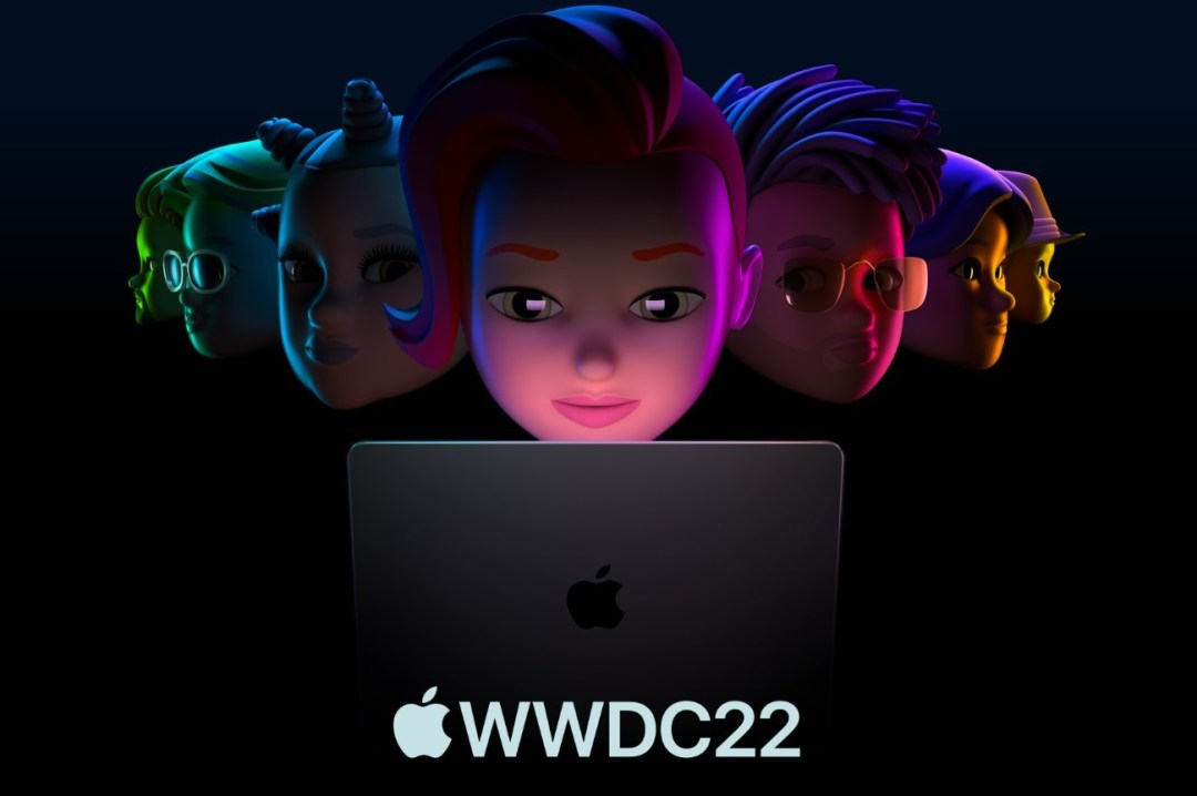 Promotional material for Apple's WWDC 2022 developer conference
