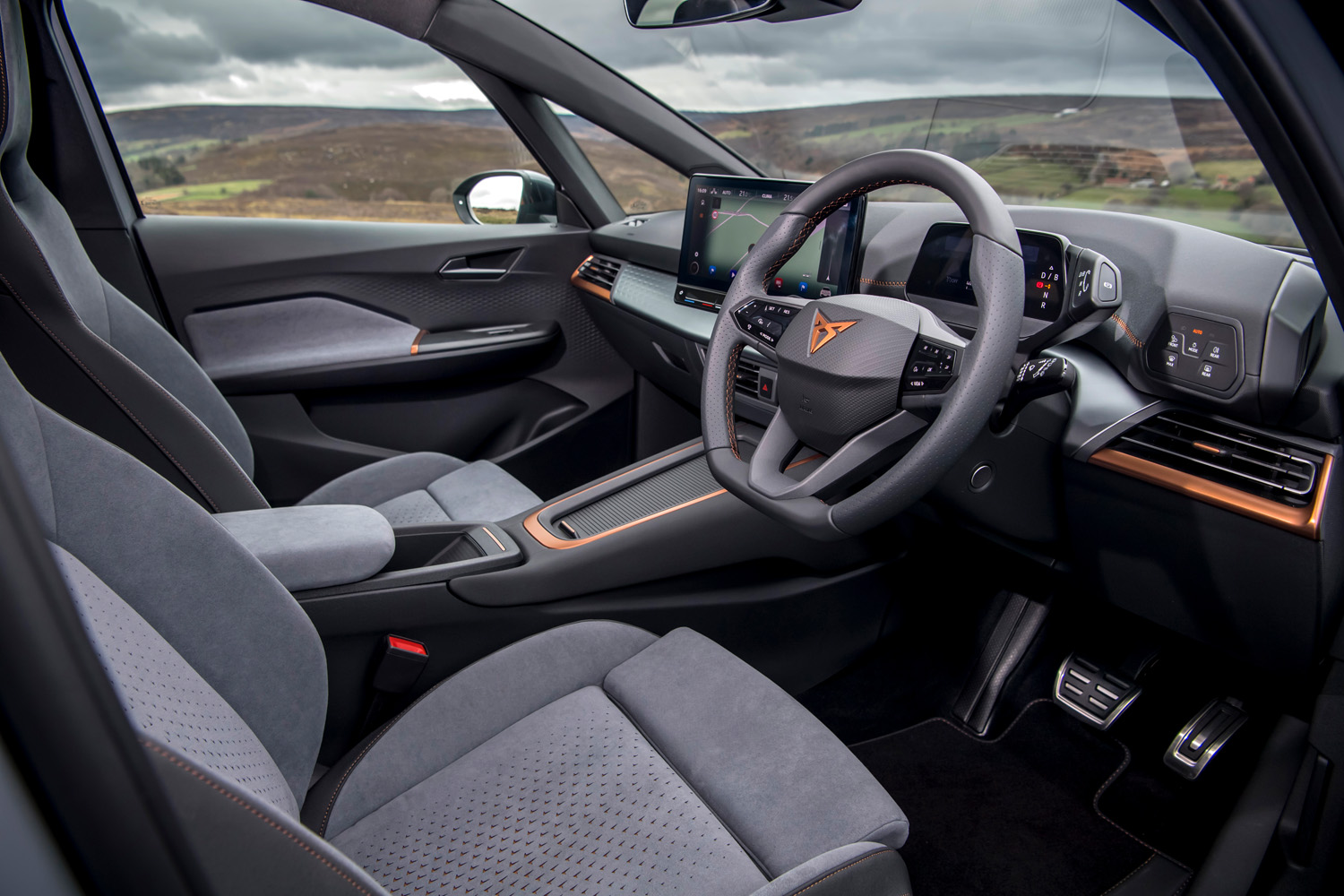 Cupra Born review: interior, dashboard & infotainment 2024