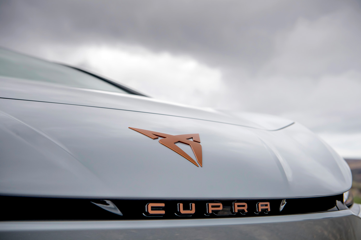 Cupra Born V3 review nose badge