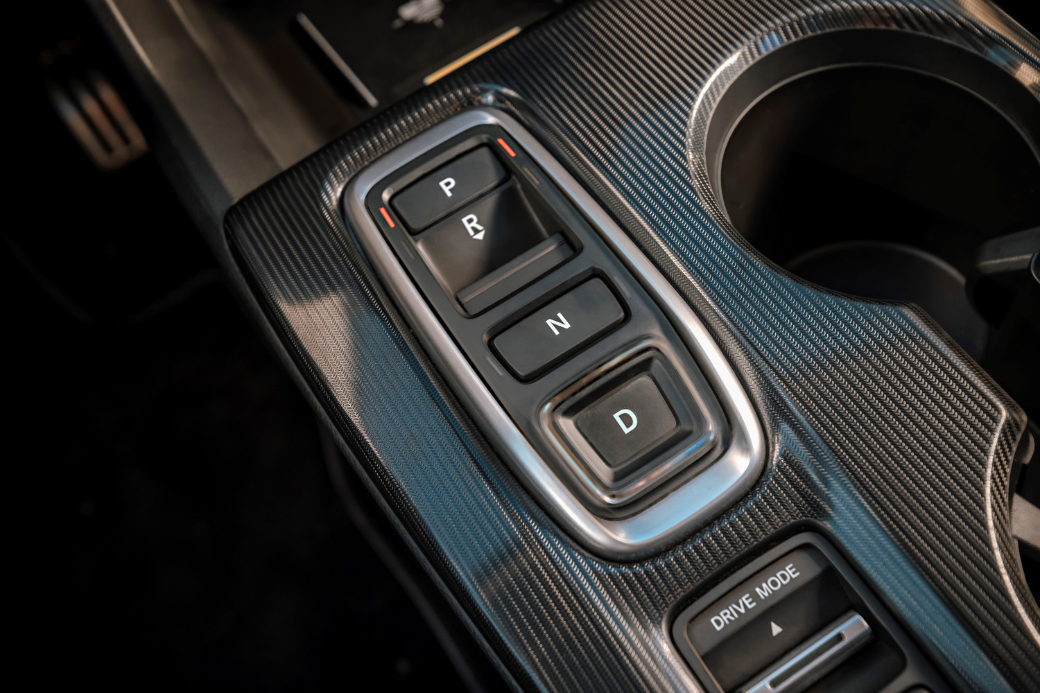 2022 Honda Civic e:HEV gear selector