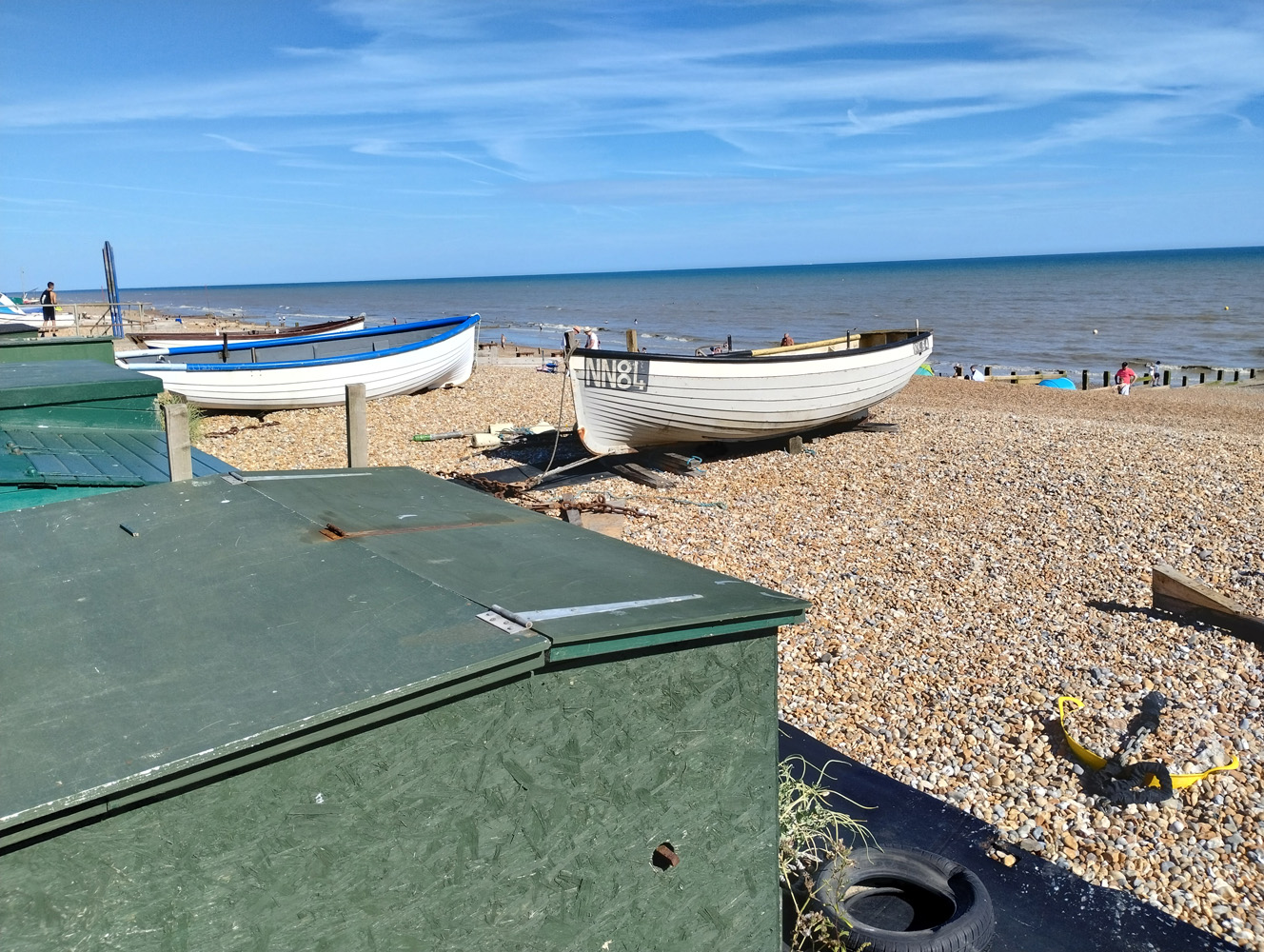 boat on a beach  shot on Motorola Moto G82 