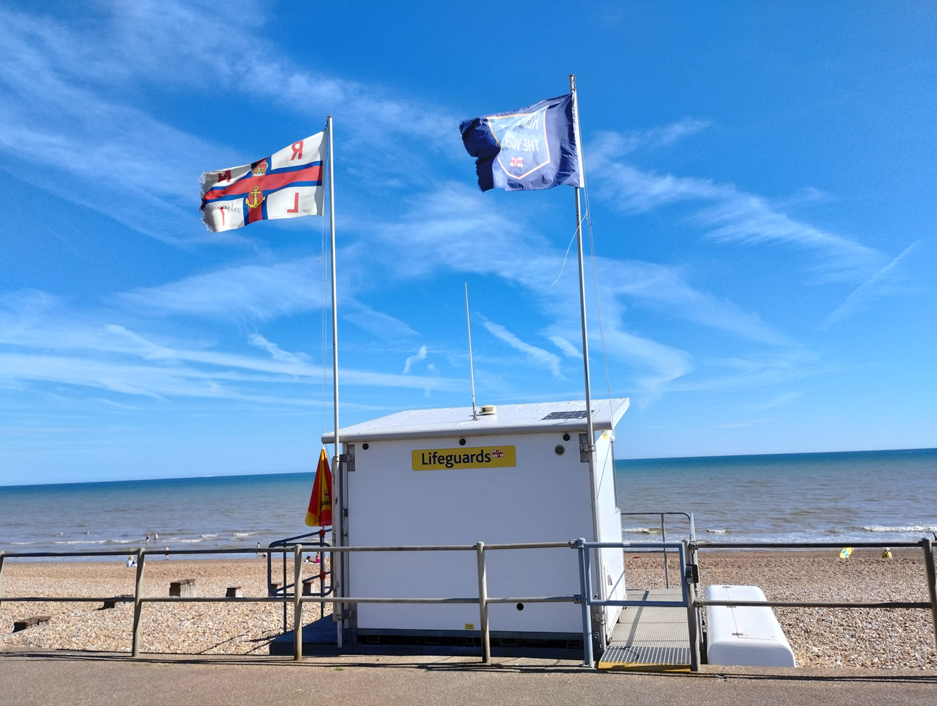 lifeguard station  shot on Motorola Moto G82 