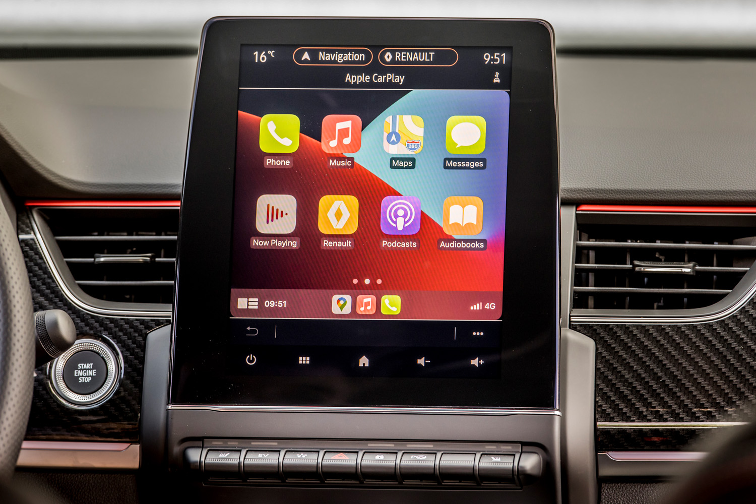 Renault Arkana infotainment