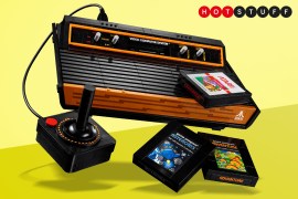 Lego Atari 2600 is a brick-built console with classic game vignettes