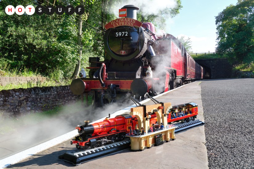 All aboard the 5100-piece Lego Hogwarts Express