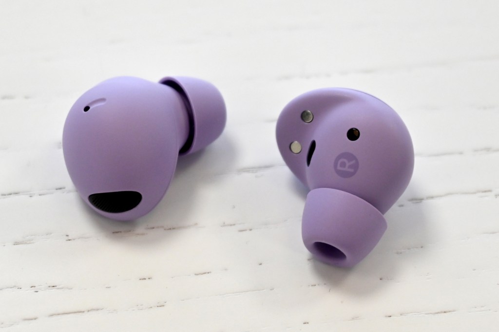 Samsung Galaxy Buds Pro 2 buds close-up