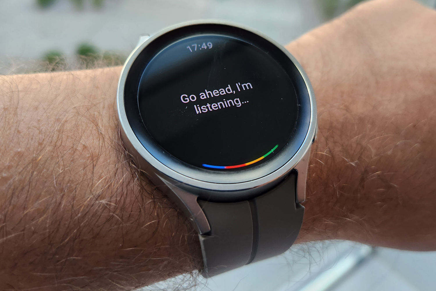 Samsung Galaxy Watch5 Pro review Google assistant