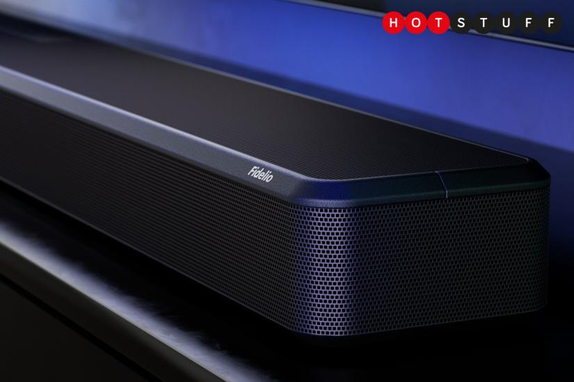 The Philips Fidelio AV series is a flexible home cinema system offering Dolby Atmos and Ambilight