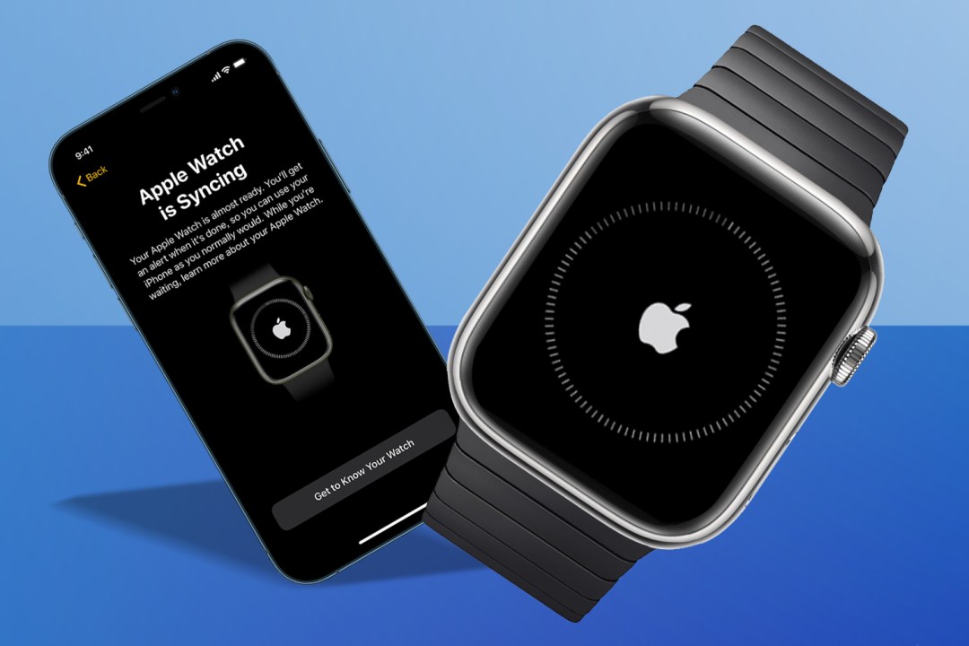 Apple Watch sync to smartphone
