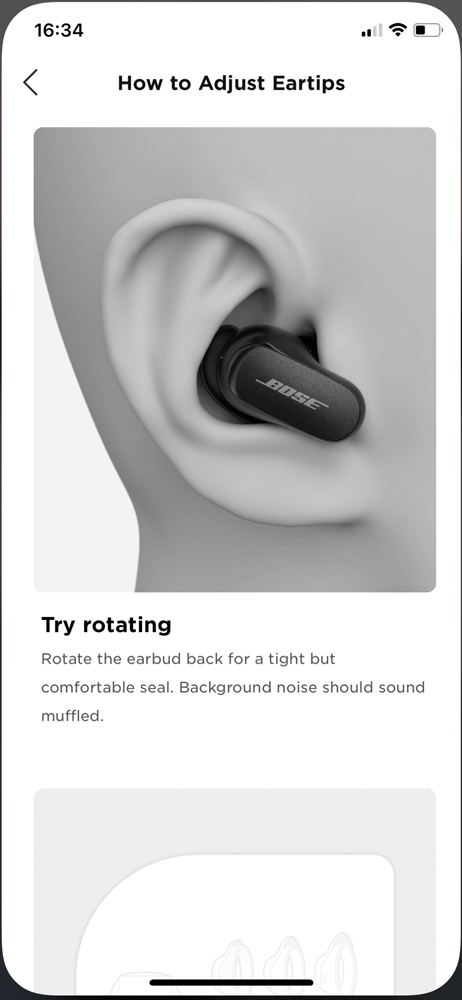 Bose QuietComfort Earbuds II review app fit guide