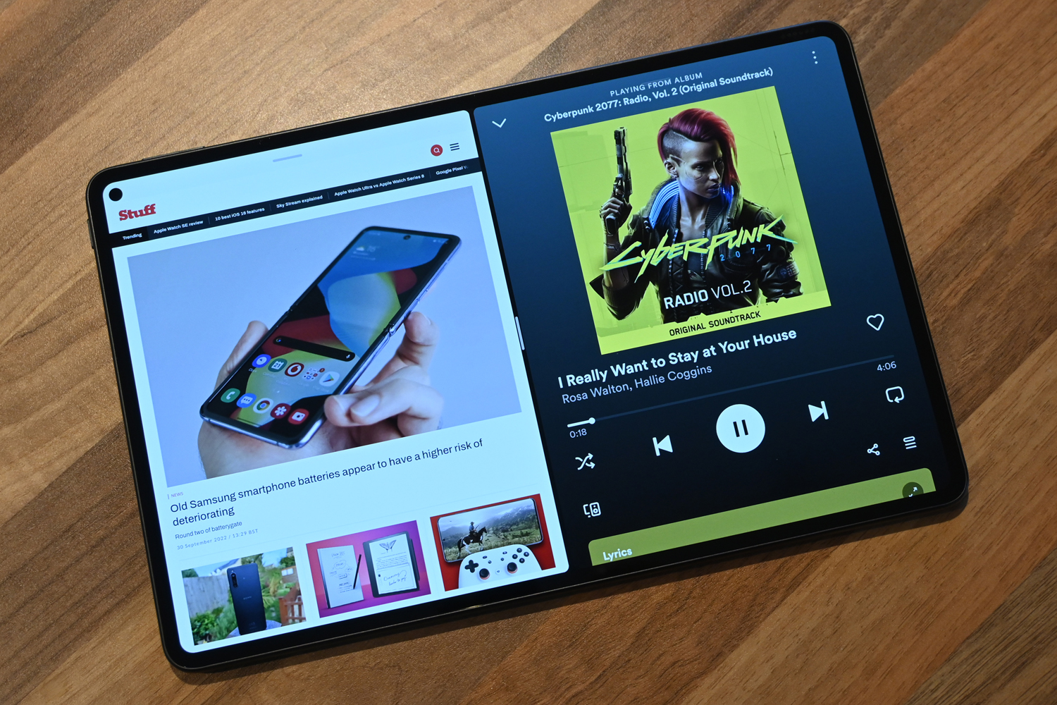 Huawei MatePad Pro 11 2022 Spotify Tips