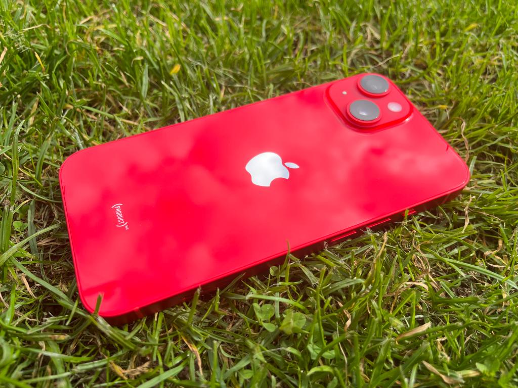 red iphone