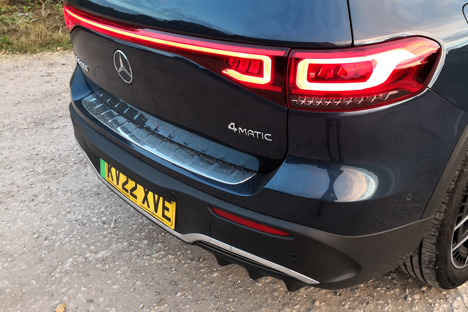 Mercedes-Benz EQB review rear lights