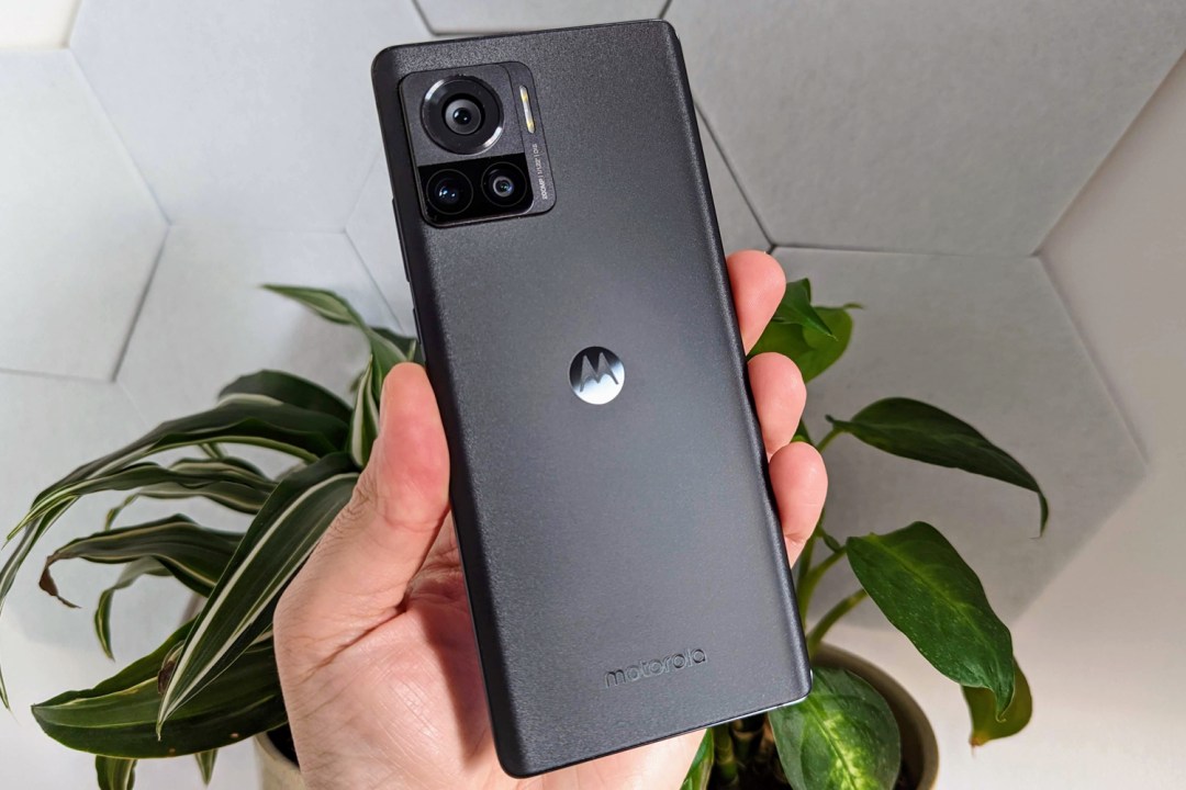 Stuff Sony Xperia 1 IV review in hand front angle
