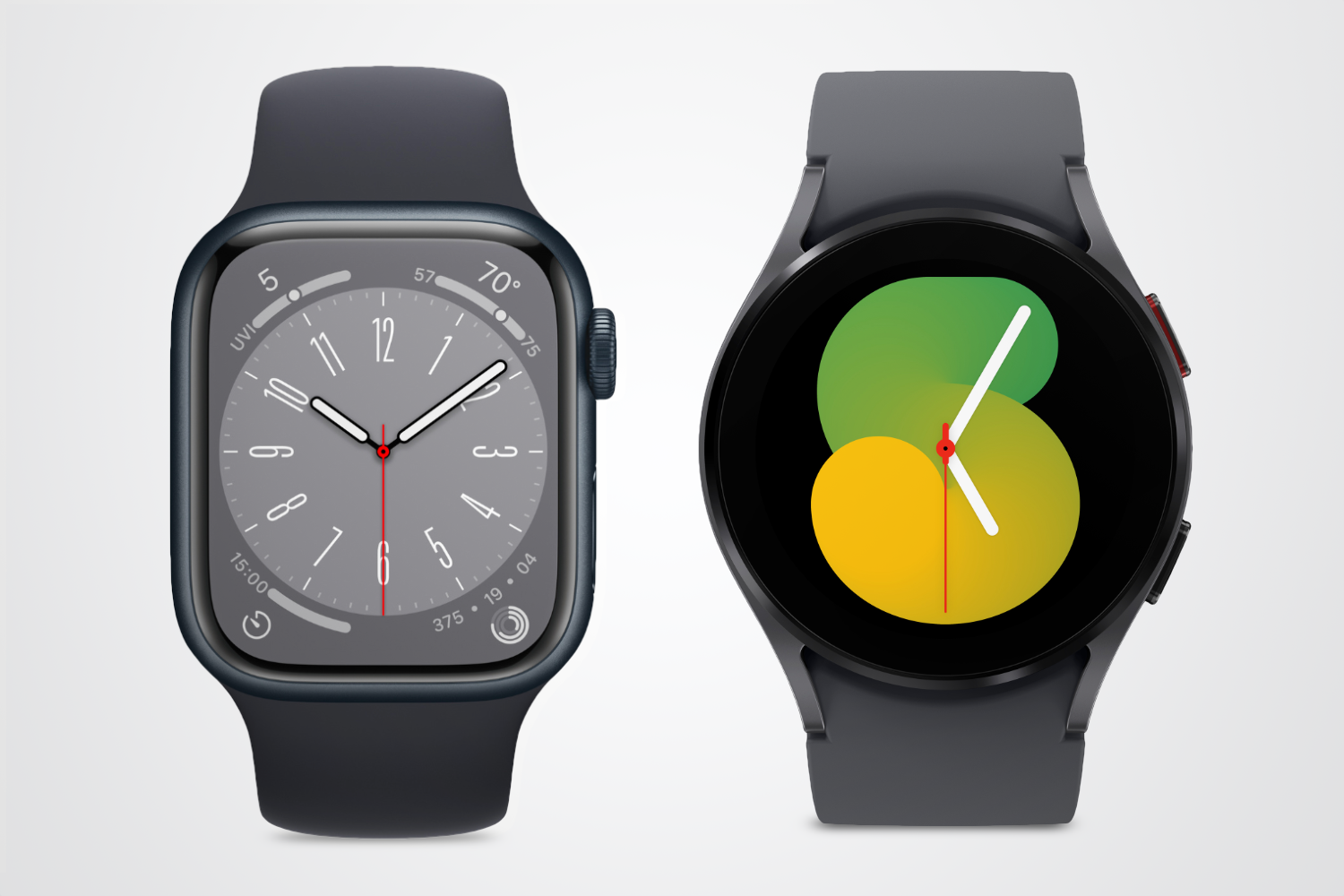 apple watch 8 vs samsung watch 5 pro