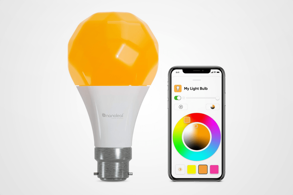Nanoleaf Essentials LED Bulb on white background