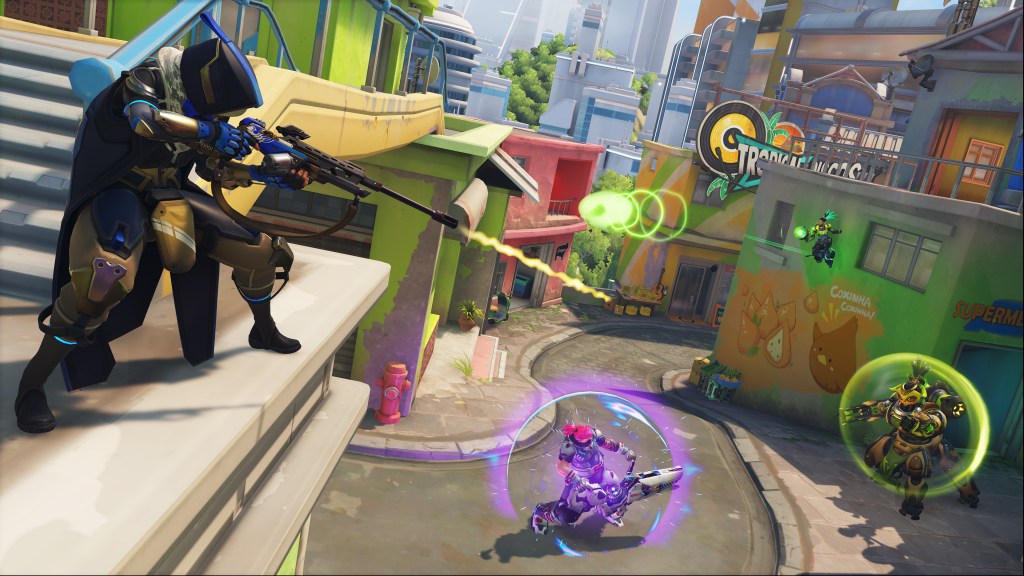 Overwatch 2 sniper screenshot