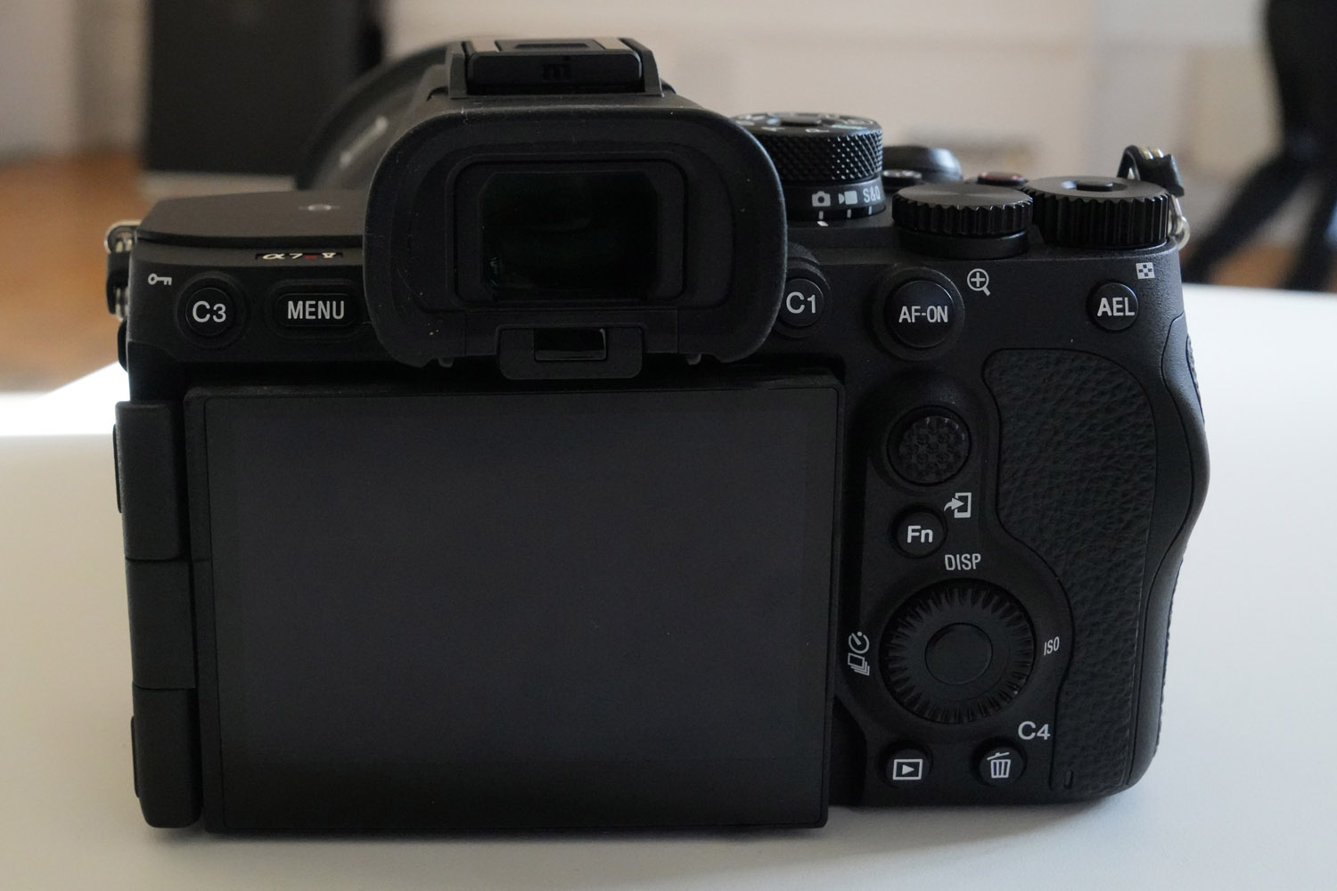 Sony a7R V hands-on review rear