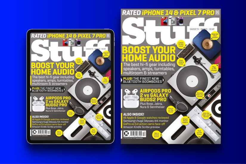 Boost your home audio! Latest issue of Stuff magazine out now!