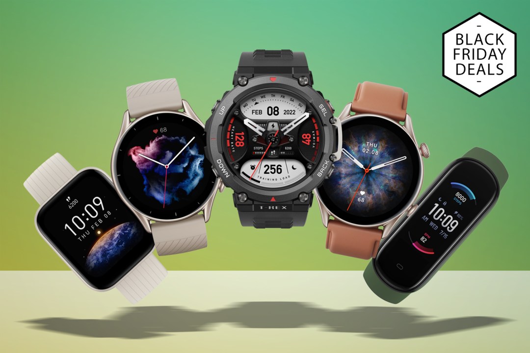 Amazfit watch lineup Black Friday deals