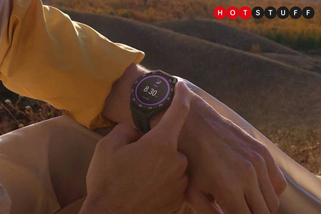 Close-up of the Huawei Watch GT 3 SE on someone's wrist