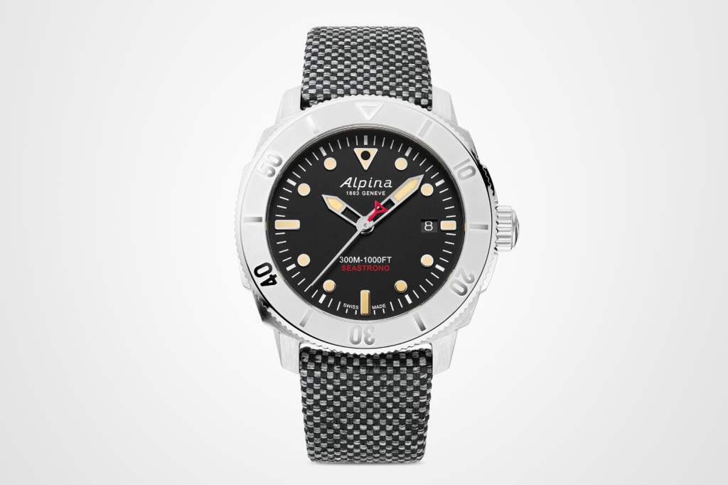 Eco-friendly and sustainable watches – Alpina Seastrong Diver 300 Automatic Calanda