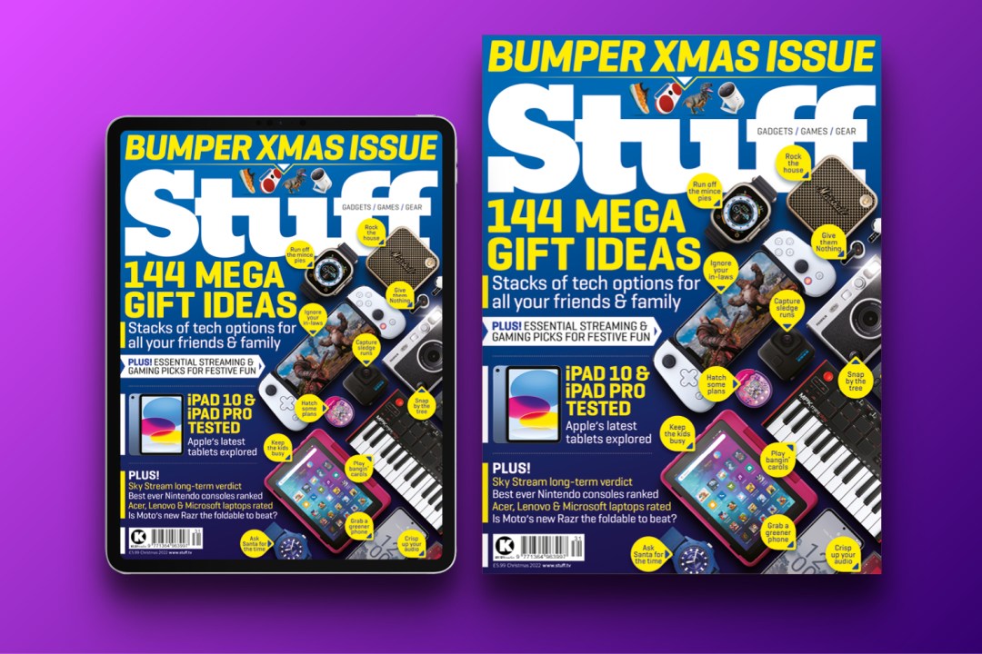 Stuff magazine Christmas 2022 preview - cover