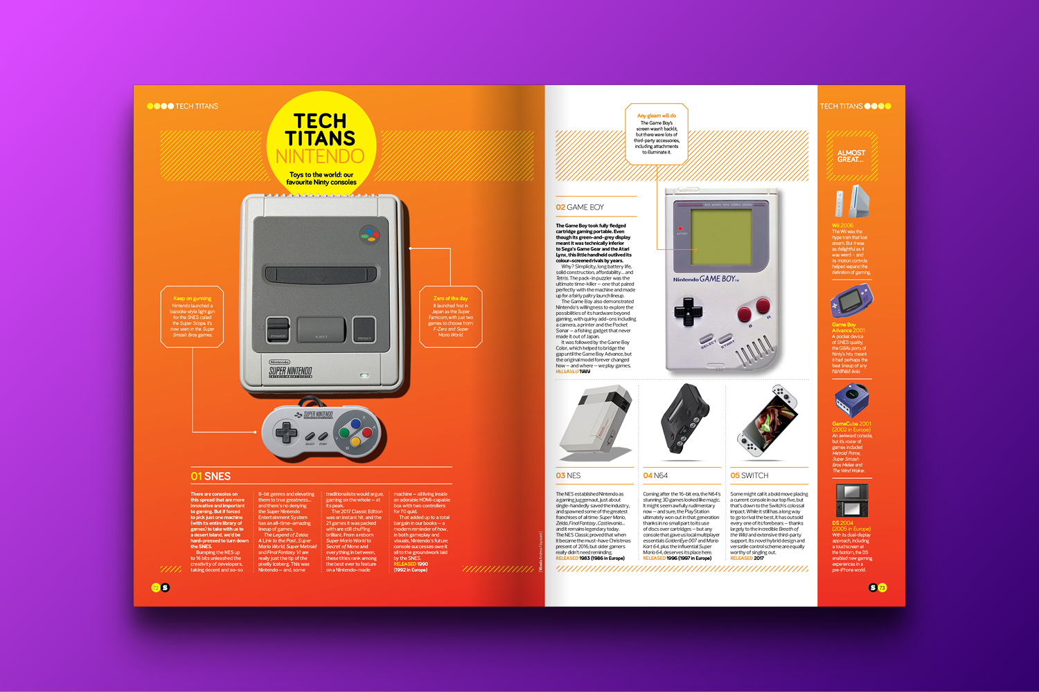 Stuff magazine Christmas 2022 preview Nintendo feature