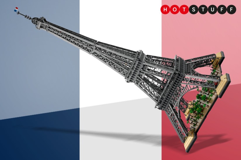 Lego Eiffel Tower is a 10,001-piece landmark for your living room