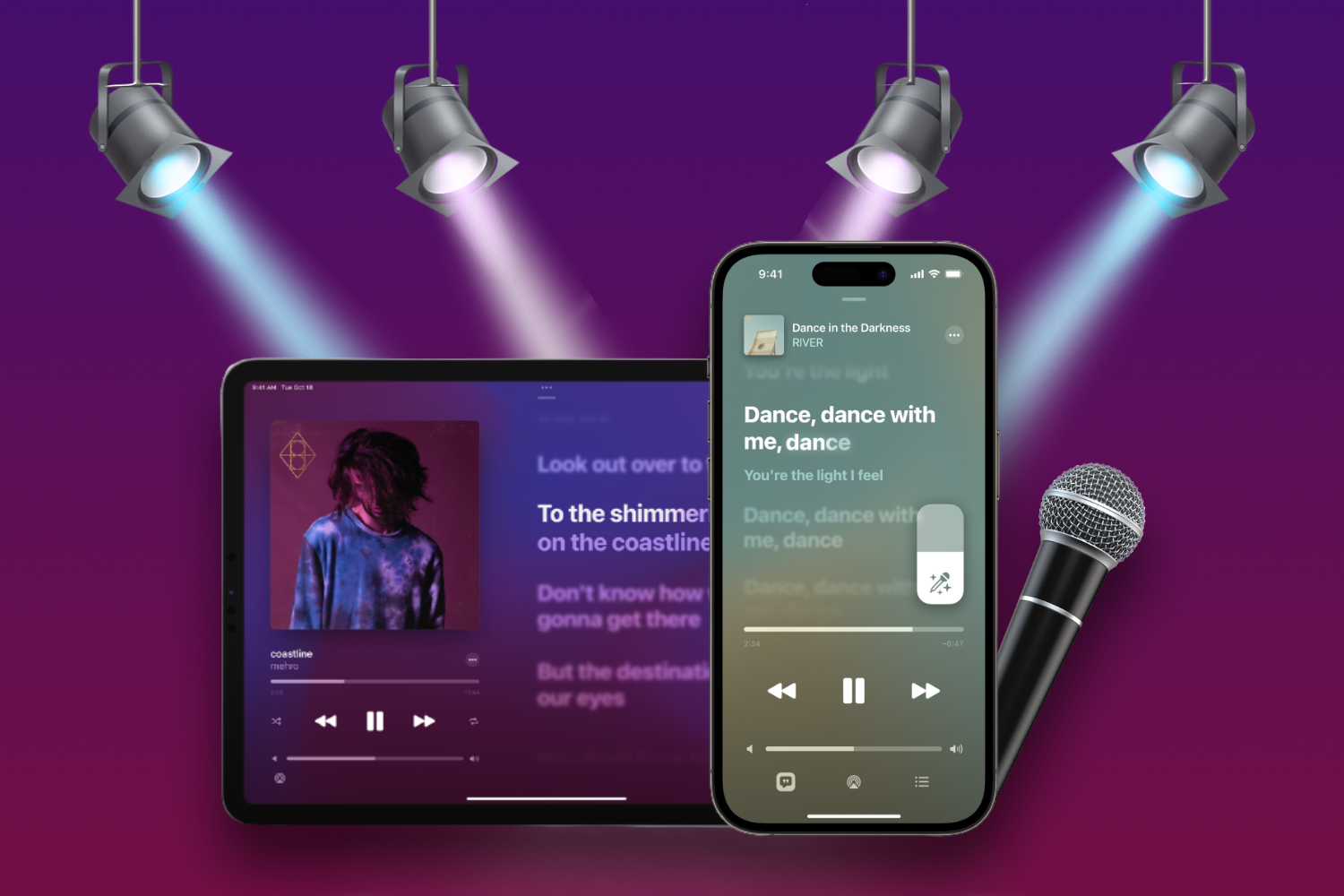 skære tæppe Dyster Sing your heart out with Apple Music Sing – a new karaoke feature | Stuff
