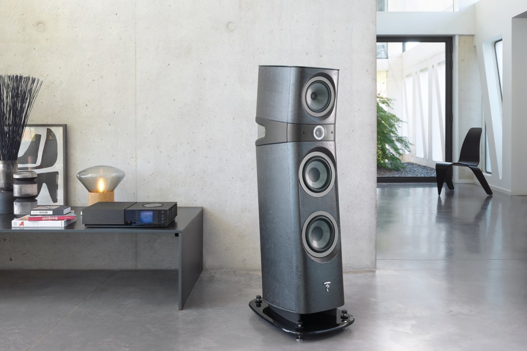 Focal's Sopra 2 loudspeaker in a living room