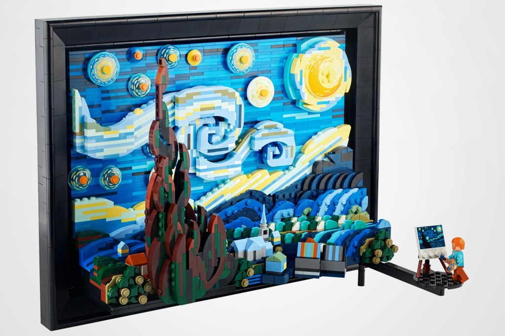 Lego Van Gogh Starry Night
