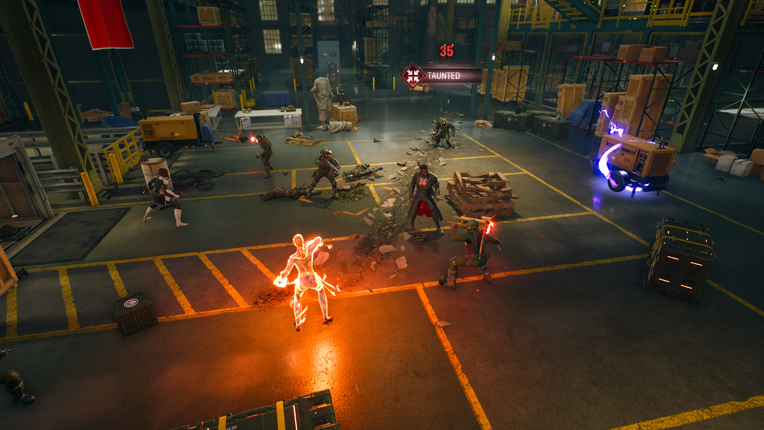 Here's Marvel's Midnight Suns gameplay in action