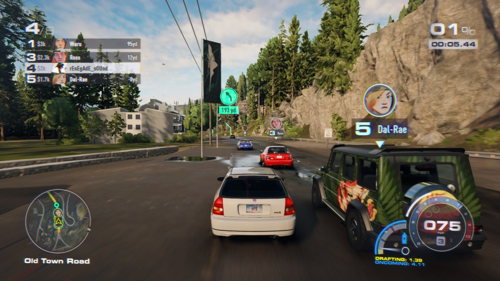 Need for Speed Unbound screenshots daytime racing