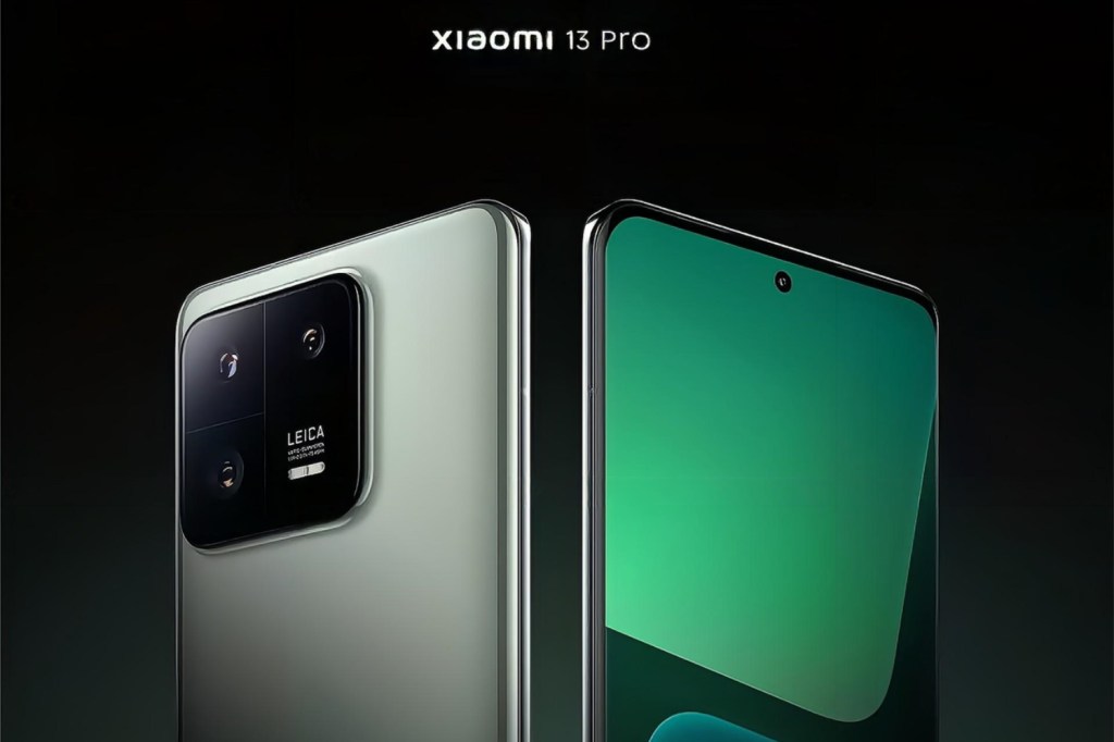 Close-up of the Xiaomi 13 Pro