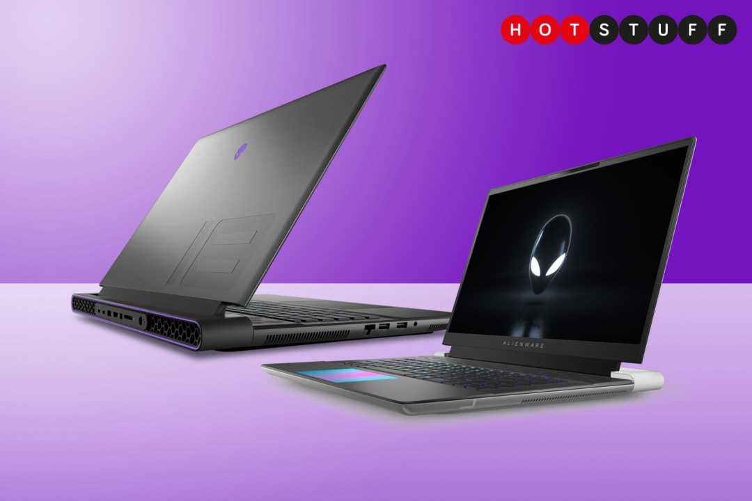 Alienware CES 2023 laptop hot stuff