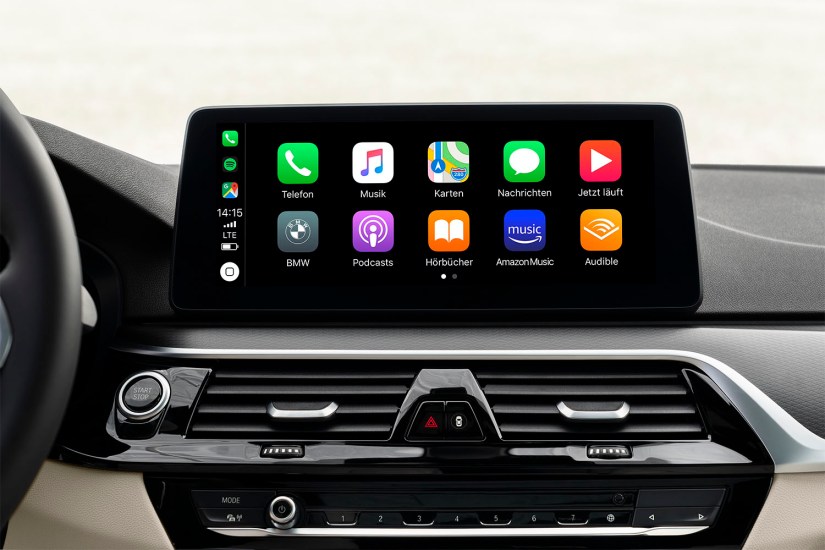 BMW won’t allow your car’s entire dashboard to be taken over by Apple CarPlay or Android Auto