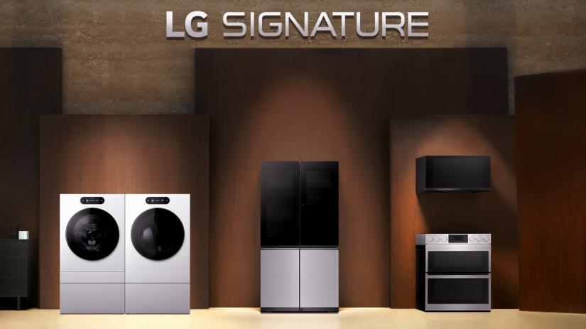 LG launches a transparent fridge, and an oven with built-in cameras