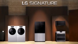 LG launches a transparent fridge, and an oven with built-in cameras