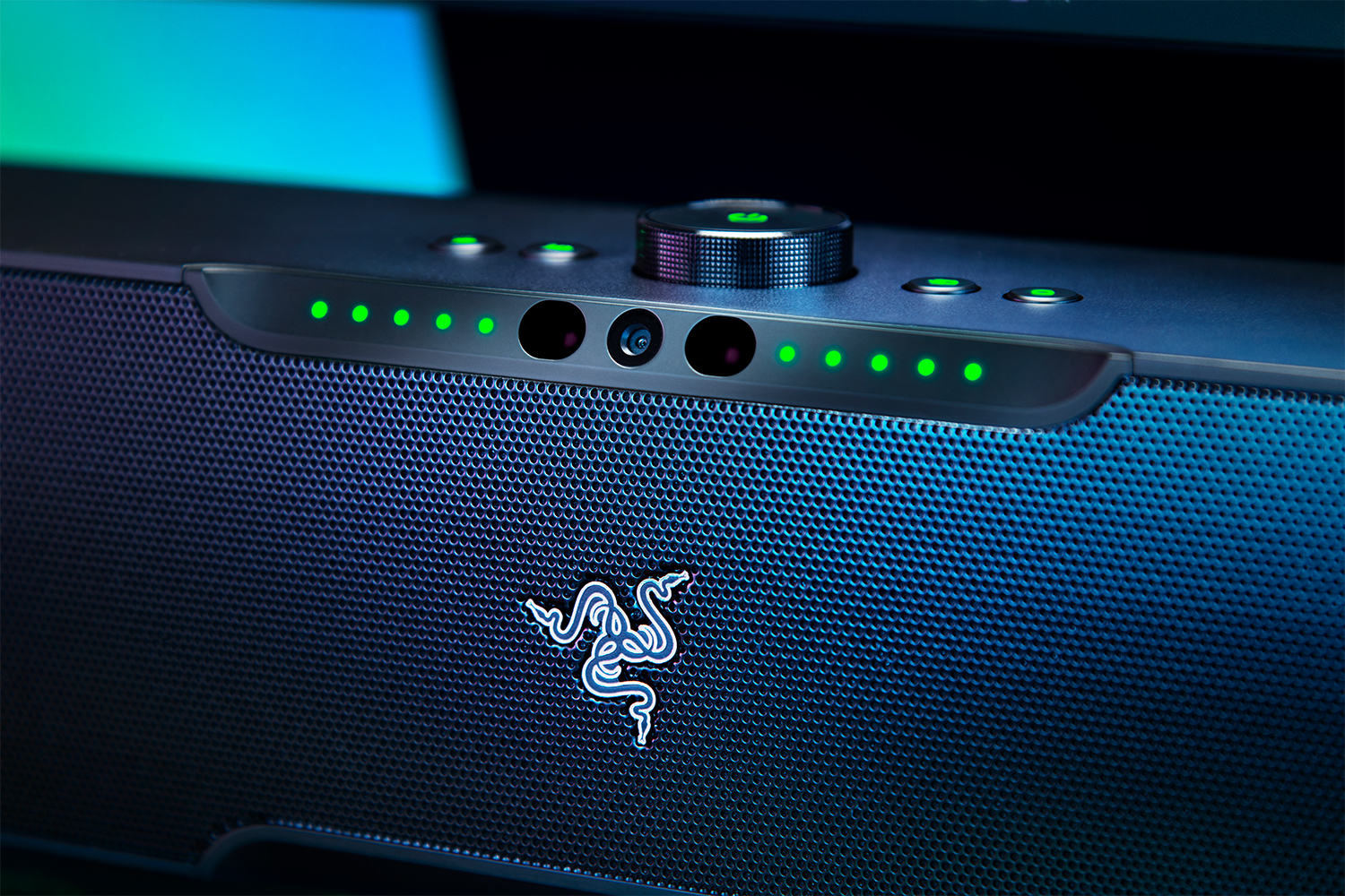 Razer Leviathan V2 Pro close-up