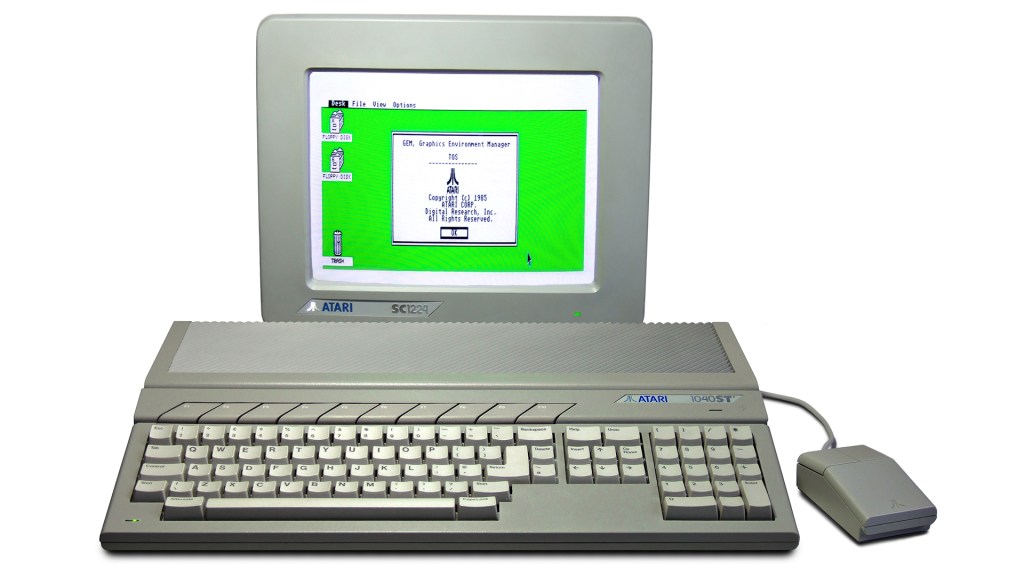 Atari 1040ST. Credit: Bill Bertram, Creative Commons Attribution-Share Alike 2.5 Generic licence.