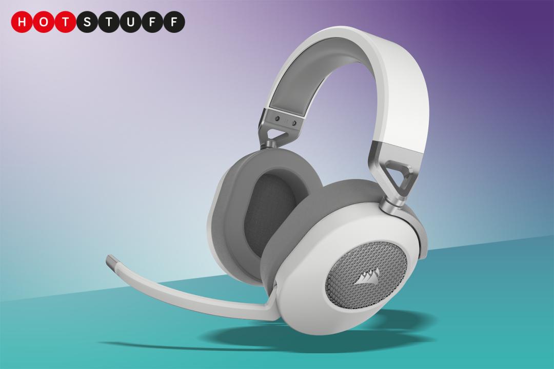 Corsair HS65 Wireless in white Hot Stuff