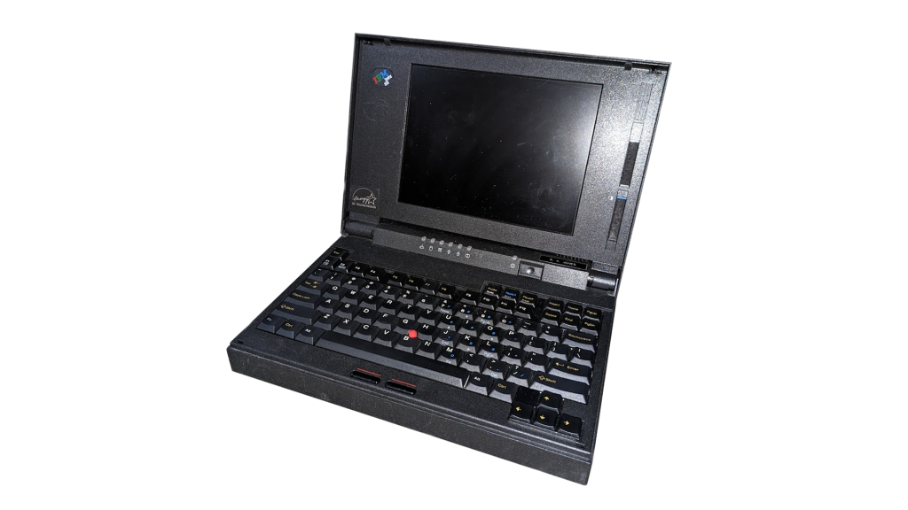 IBM ThinkPad 350C. Credit: NickW1129, Creative Commons Attribution-Share Alike 4.0 International licence.
