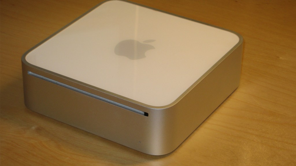 Apple Mac Mini. Credit: Burgermac, Creative Commons Attribution 2.0 Generic licence.