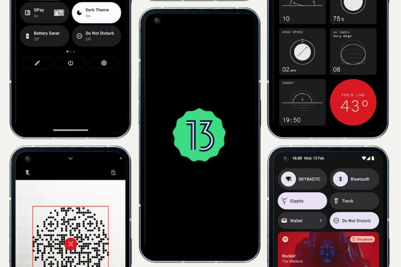 Nothing OS 1.5 rolls out, bringing Android 13 to Nothing Phone 1